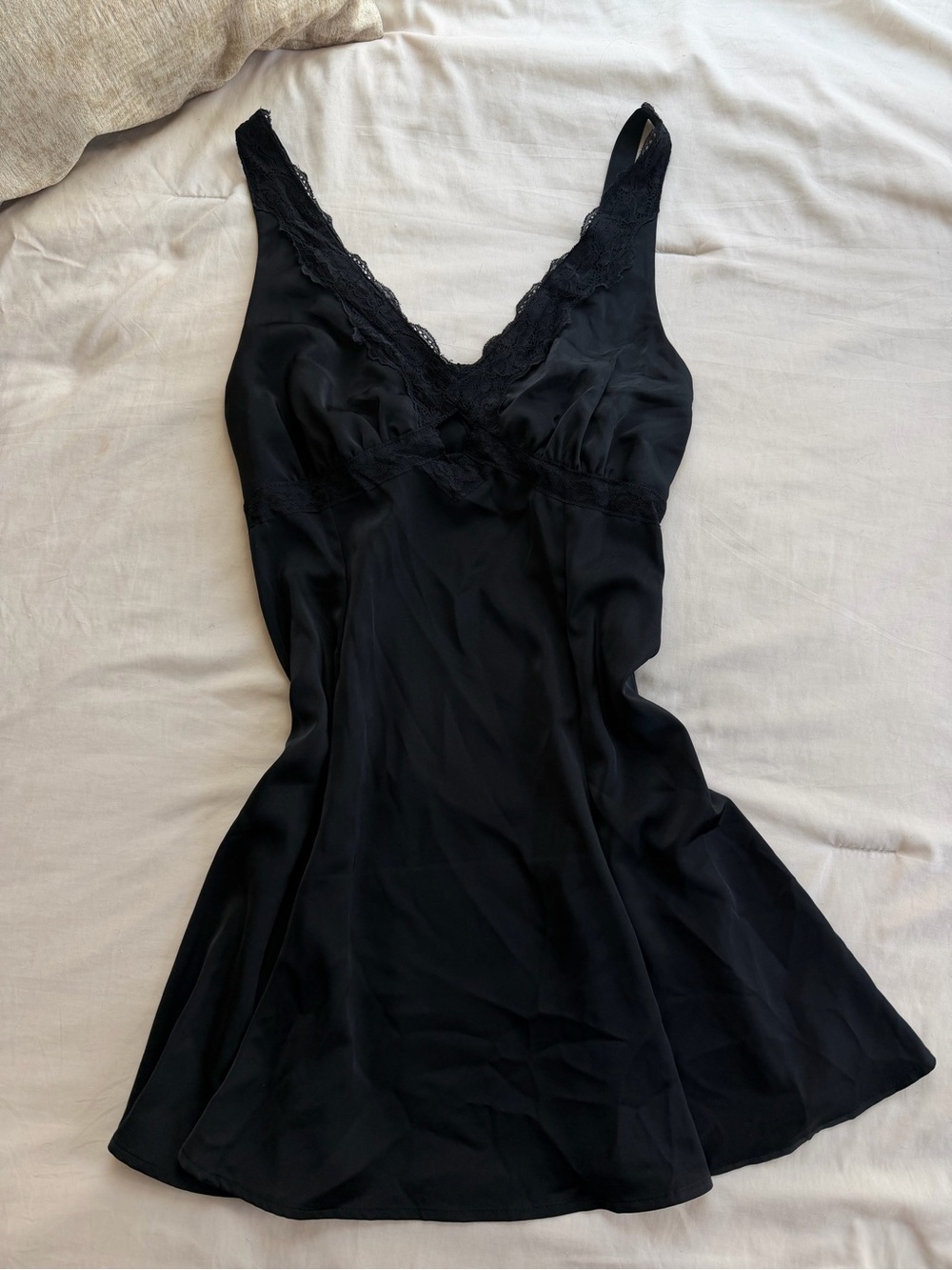 Wild Fable Lace Trim Mini Dress